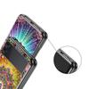 Indian Pattern Mandala Hard PC Phone Case For Samsung Galaxy Z Flip 7 6 5 4 Black Cover For Galaxy Z Flip3 Foldable Fundas Shell