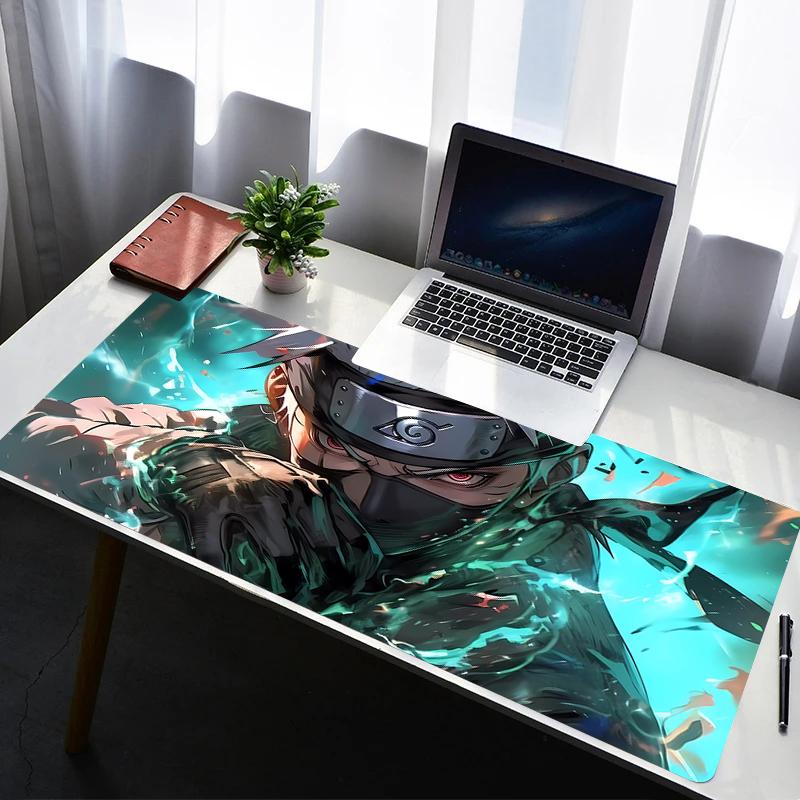 

Mouse Pad Naruto Kakashi Hatake Non Slip Rubber Mousepad Laptop Gamer Cabinet Keyboard Pad Office Computer Gaming Desk Mouse Mat 30x60x0.2cm