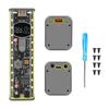 PD 65W 8*18650 Power Bank Caixa de Bateria DIY Kit de Caixa de Power Bank Display Digital Tipo C USB Carregador Rápido Caixa Suporte de Bateria