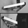 Wall-Mounted Bathroom Towel Rack with Shelf