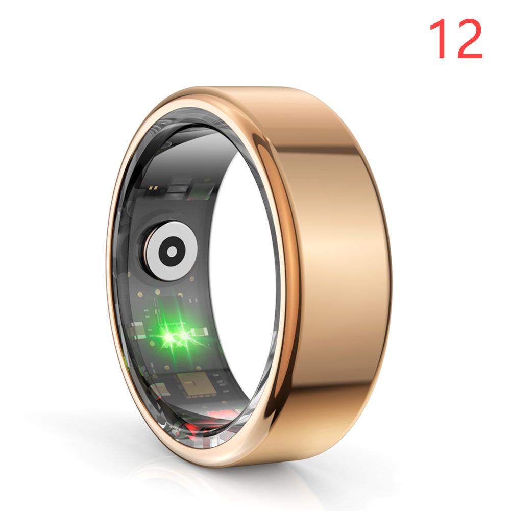 

R02 Для Xiaomi Smart Ring Чоловіки Жінки Військовий корпус із титанової сталі Моніторинг здоров’я IP68&3ATM Водонепроникний Мультиспортивні режими