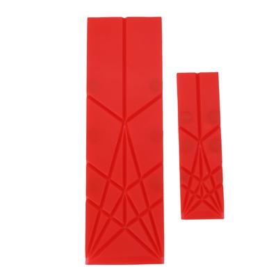 2PCS Flat Measuring Spoons 3 In 1 Polygons Folding Kitchen Spoon Tool for Dry and Wet Ingredients