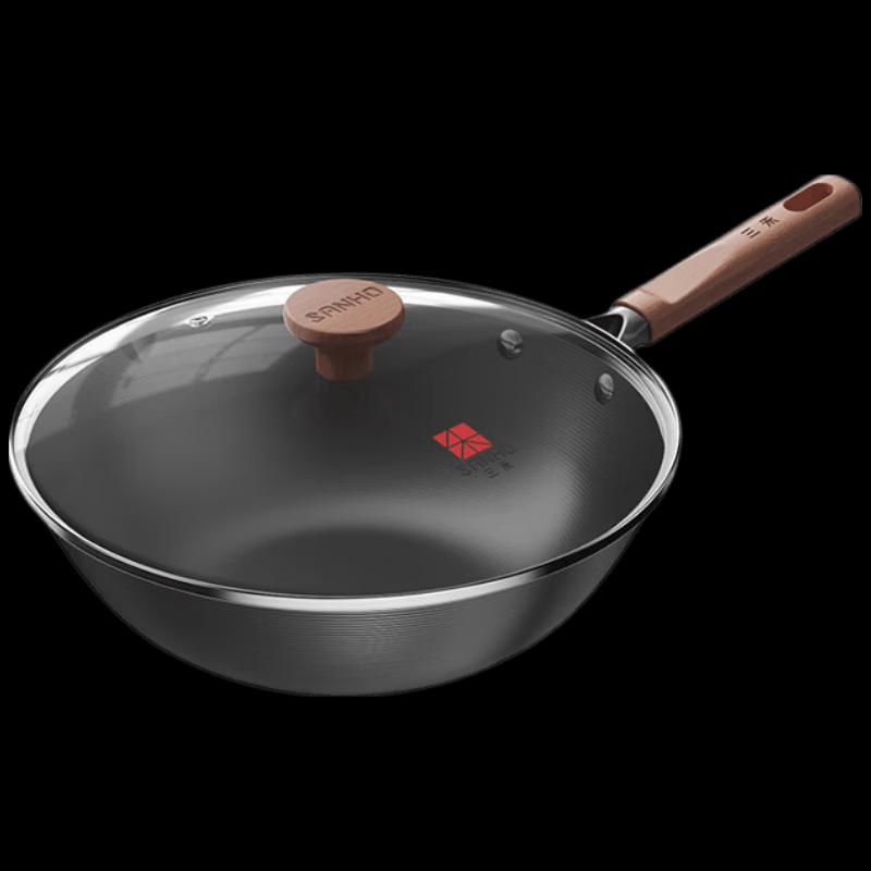 Sanhe TC32T11 Non-Coated Iron Wok