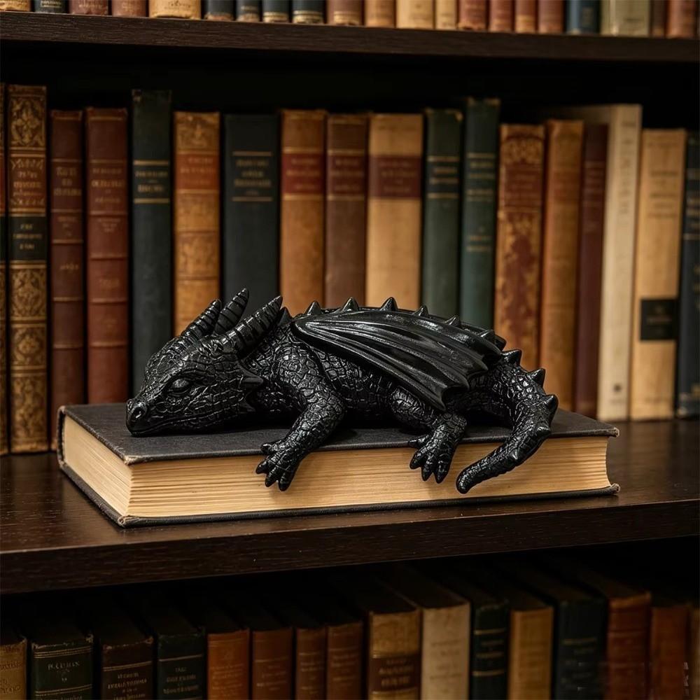 Decoration Dragon Statue Resin Desktop Ornament Creative Dragon Sculpture Home Decor