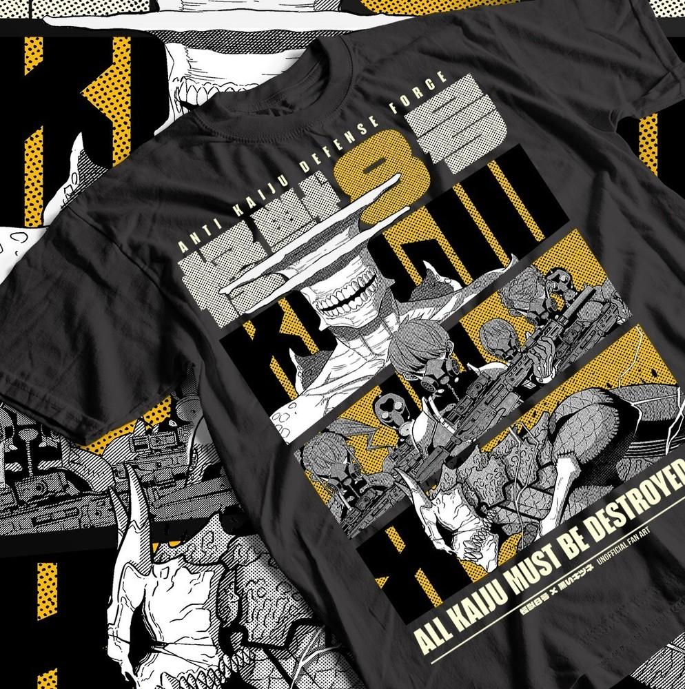 

Футболка Kaiju no 8 Мина Широ кайдзю Ужасы Аниме Графическая футболка Подарочная футболка Все размеры 4XL