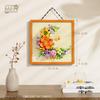 Blooming Series 3D Eternal Flower Photo Frame Toy and Desktop Ornament - Teacher's Day Gift
