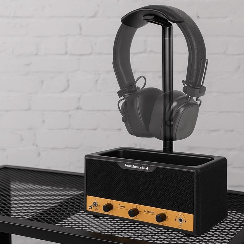 Wide Curved Design Gaming Headset Holder Space Saving Headphone Stand Earphone Stand  Home