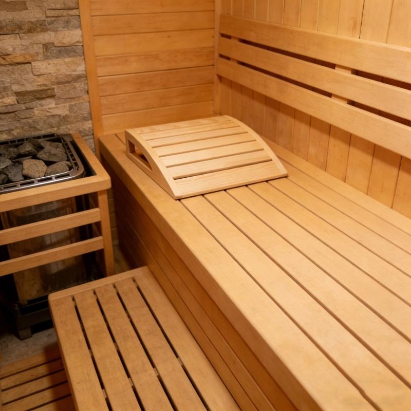 Holzsauna Kopfstütze Entspannungskissen Ergonomisches Nackenstützkissen Bequemes Dampfbad Zubehör Zum Entspannen