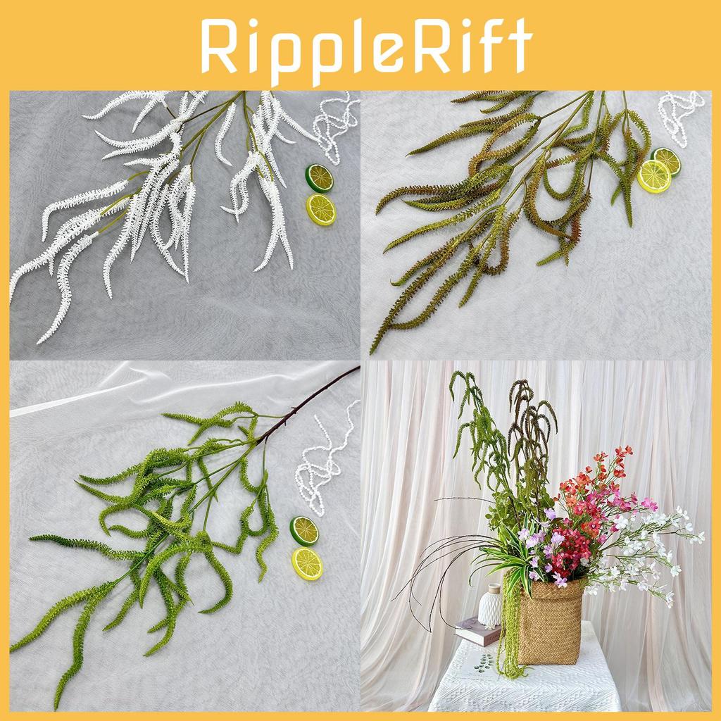 Artificial Mirb Salicaceae With Soft Plastic Leaves For Decoration Indoor