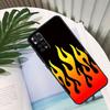 Blue Red Flame Fire Funda For Xiaomi Redmi Note 13 10 11 12 14 15 Pro Plus Case For Redmi 15C 12C 13C 14C 10C 15