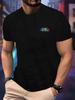Unisexs Never Stop The Hustle TShirt Color Drip Letter Print ONeck Short Sleeve Casual Hip Hop Streetwear Graphic Tee Tops