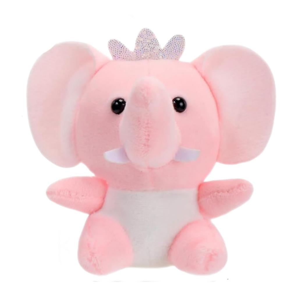 8-48PCS Mini Elephant Stuffed Animals 4Inch Cute Elephant Stuffed Plush Toys Small Forest Animals for Baby Shower Birthday Gifts