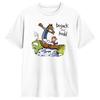 Unisex T-shirty z Bojackiem i Toddem Bawełniane Koszulki Letnie Y2K Zabawny T-shirt z Krótkim Rękawem Okrągły Dekolt Modny Nadruk T-shirt