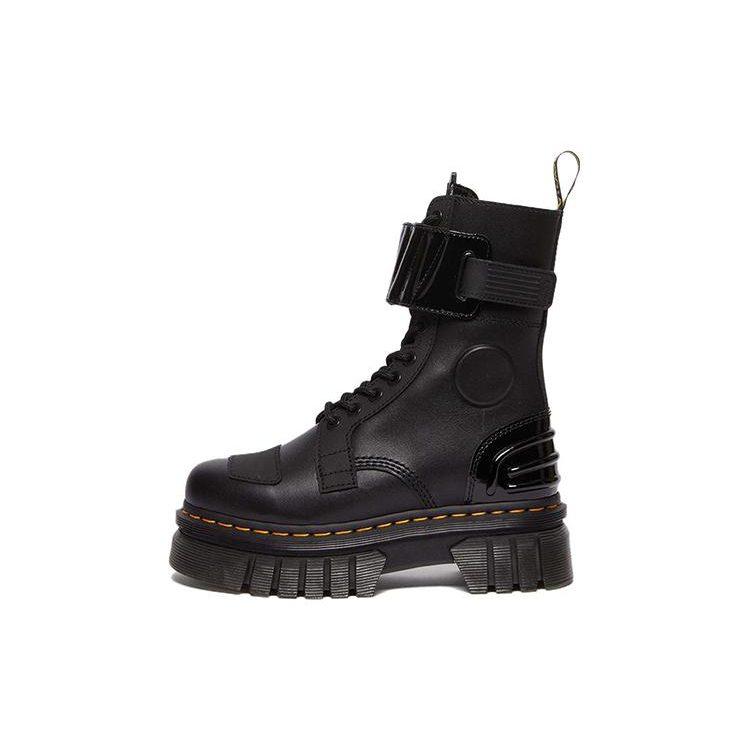 Dott. Martens Dr.Martens Audrick Stivali Stringati 10 Occhi Alternative in Pelle 'Nero' Donna 30970001