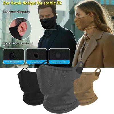 1Pieces Autumn/Winter Sport Bandana Cycling Bike Hanging Ear Face Cover Reusable Masks Hiking Camping Mountaineering Scarf