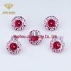4-8mm Gradient Rose-Cut Two-Tone Soft Core Zircon Millennium Rose