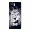 For Vivo iQOO Neo9 Pro Case TPU Silicone Soft Back Cover for Vivo iQOO Neo9 Neo 9 Black Fashion Cool Animals Coque Lion Tiger