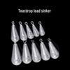 Water Drop Long Cast Fishing Sinkers Set - Mixed Combination Accessories for Sea Rod Rigs