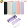 Mobile Powerbank Hülle DIY-Kit 21700 Batterie-Aufbewahrungsbox Halter Typ-C Tragbare Mobile Stromversorgung Mit Kabel Ohne Batterie