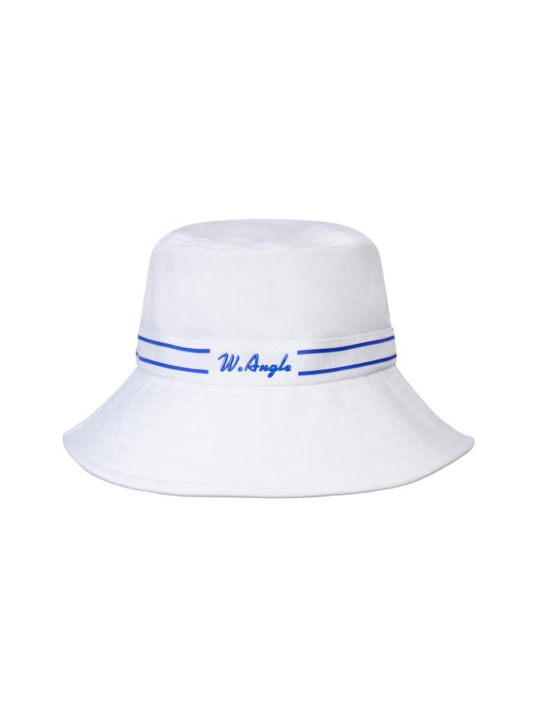 WIDEANGLE To Slop Cut Bucket Hat_White