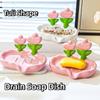 No Drilling Required Soap Tray Anti-slip Soap Storage Rack  Home Bathroom Decoration