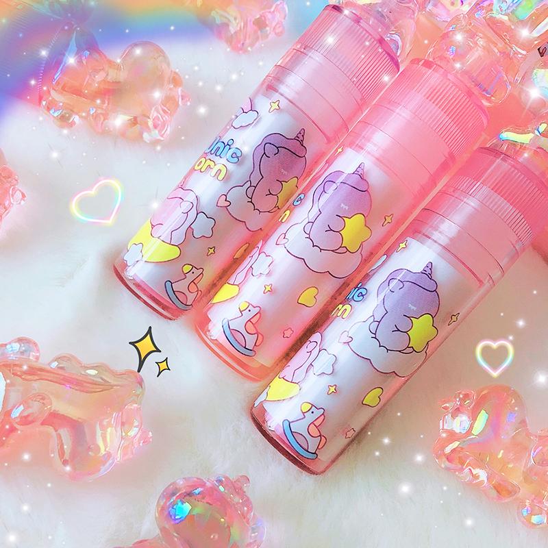 1Pcs Kawaii Lipstick Design Unicorns Rubber Erasers Student Correction Tool Kids School Office Supplies Gift Creative Stationery