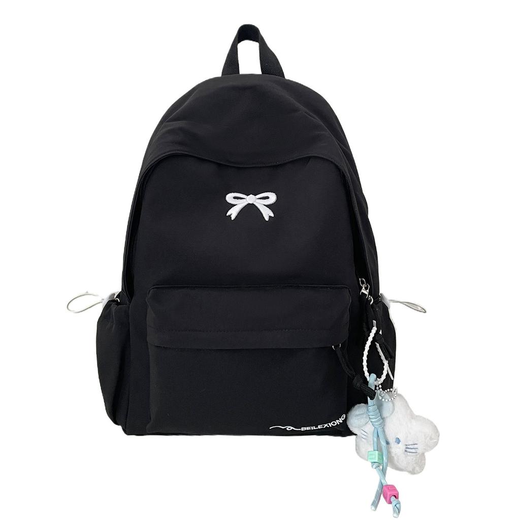 Schoolbag New High-value Japanese Ins Fresh and Sweet Candy-colored Backpack Junior High School Students Lightweight Large-capacity Backpack