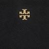 Tory Burch Logo Underarm Bag With Zipper Closure Women Handbags Black 171577-001