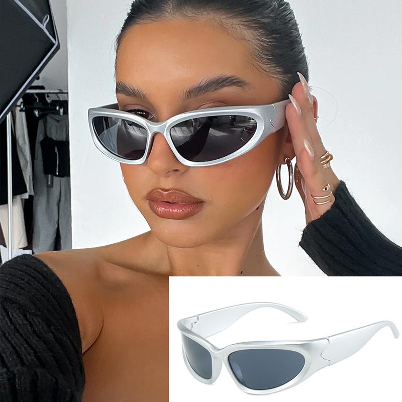 Steampunk Fashion Sunglasses Women Men Brand Design Mirror Sport Goggle New Unisex Sun Glasses Men Driver Eyewear Shades UV400
