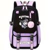 Kuromi Student Backpack With Usb Charging Port For Casual Travel And School Use