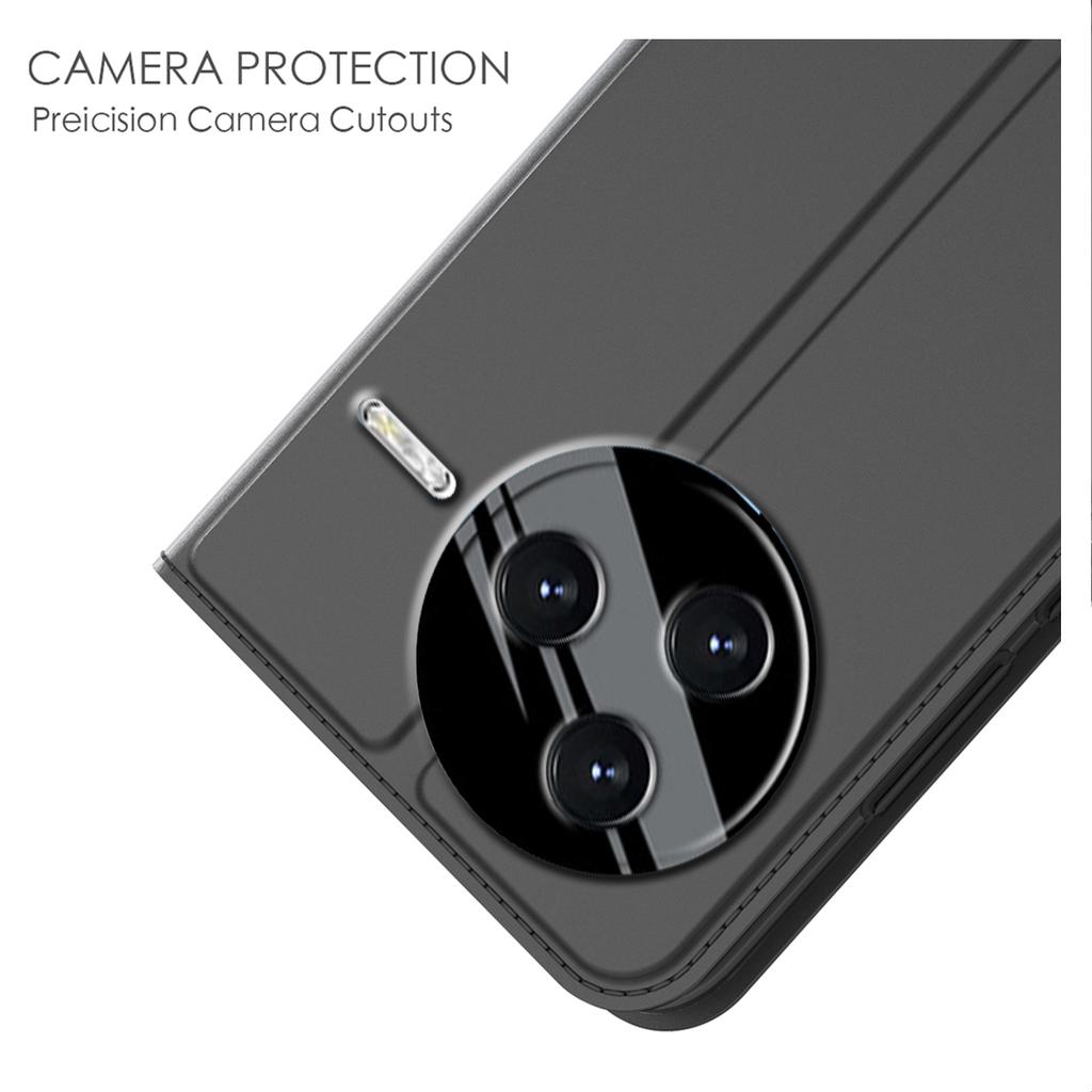 Für Xiaomi Poco F7 Ultra 5G/Redmi K80 Pro 5G Hülle PU Leder Handyhülle mit Kartenhalter Ständer Magnetverschluss