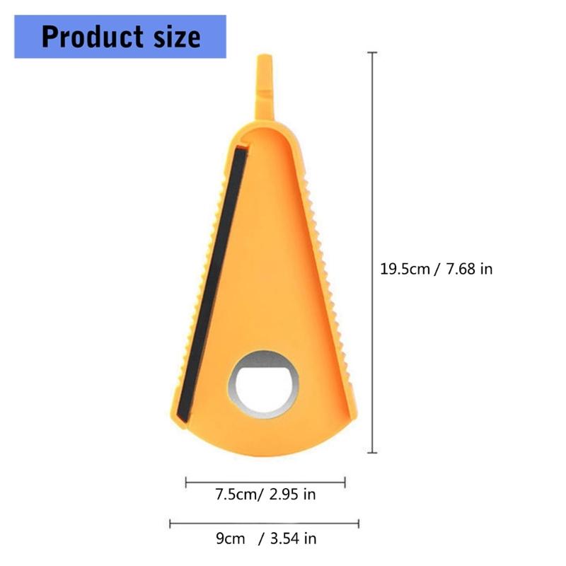 Ergonomic Handheld Bottle Opener For Seniors Multifunctional Can Opener for Jars Cans Sodas Kitchen Accessory