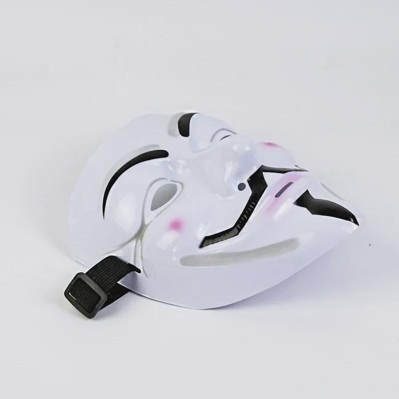 Máscara de hombre lobo hip-hop de V de Vendetta: accesorio retro para juego de mascaradas de Halloween