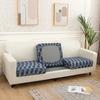 1 /2 /3 /4 Sitzer Sofa Sitzkissenbezug Für Wohnzimmer Haustiere Kinder Möbel Druck Stretch Waschbar Abnehmbar Stuhlsitzbezug