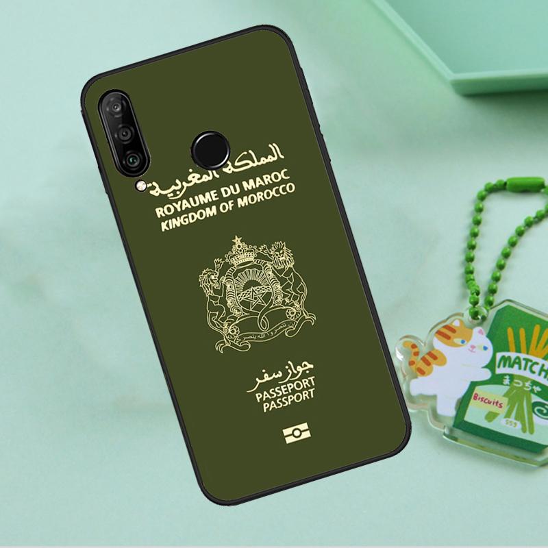 Morocco Flag Coat Of Arms For Huawei Nova 12i 12s 7i 8i 11i 9 10 SE Y90 Y60 Y70 Y72 Y61 Y91 P30 P40 Lite P60 Pro Case