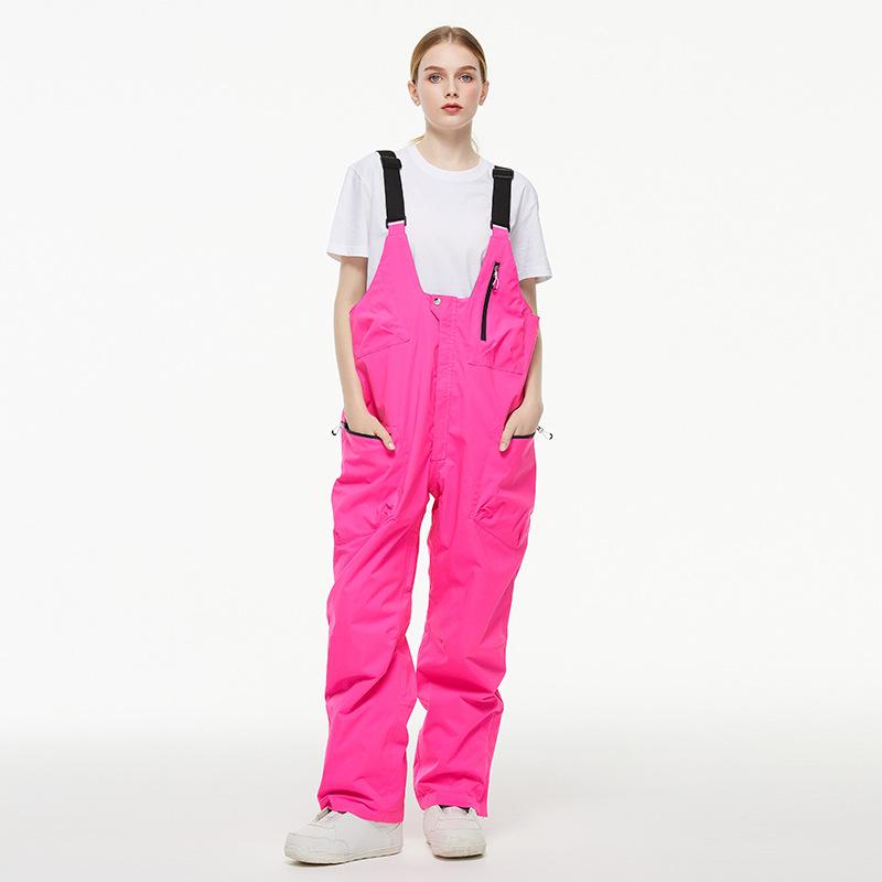 Γυναικεία και Ανδρικά Σκι Ολόσωμη Φόρμα Σκι Ρυθμιζόμενη Παντελόνι Σαλόπετα Αδιάβροχο Αντιανεμικό Παντελόνι Σκι Μονωμένο Ζεστό Υπαίθριο Αθλήματα Χιονιού Χειμερινό Παντελόνι Σνόουμπορντ