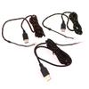 Nylon Usb Mouse Cable Line Replacement Wire Orange, White For Steelseries Kana Special Mouse Lines Best Replacement