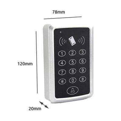 125KHz RFID Access Control Keypad EM Card Reader Door Access Control System Door Lock Opener Keyboard System Support 1000 Users