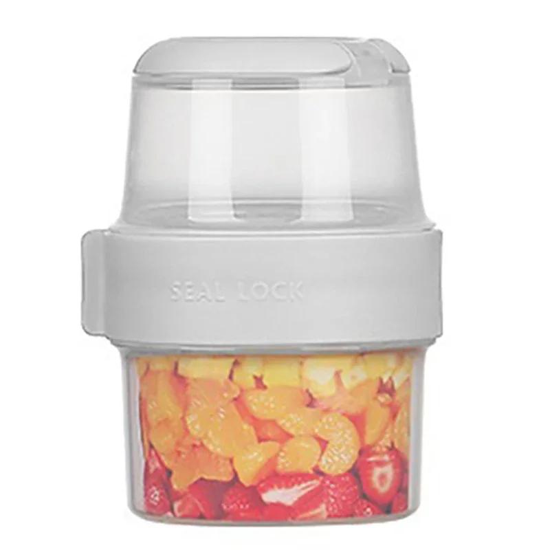 300/480/670/870/1070ML Oatmeal Nut Yogurt Salad Cup Food Storage Box Seal Container Set 2-layer Crisper Cup Sauce Cup Lunch Box