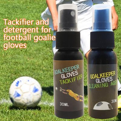 30ml Torwarthandschuh-Spray-Bündel Handschuh-Klebersprüher Torwarthandschuhe Klebriges Spray Fußball-Torwarthandschuh-Waschspray