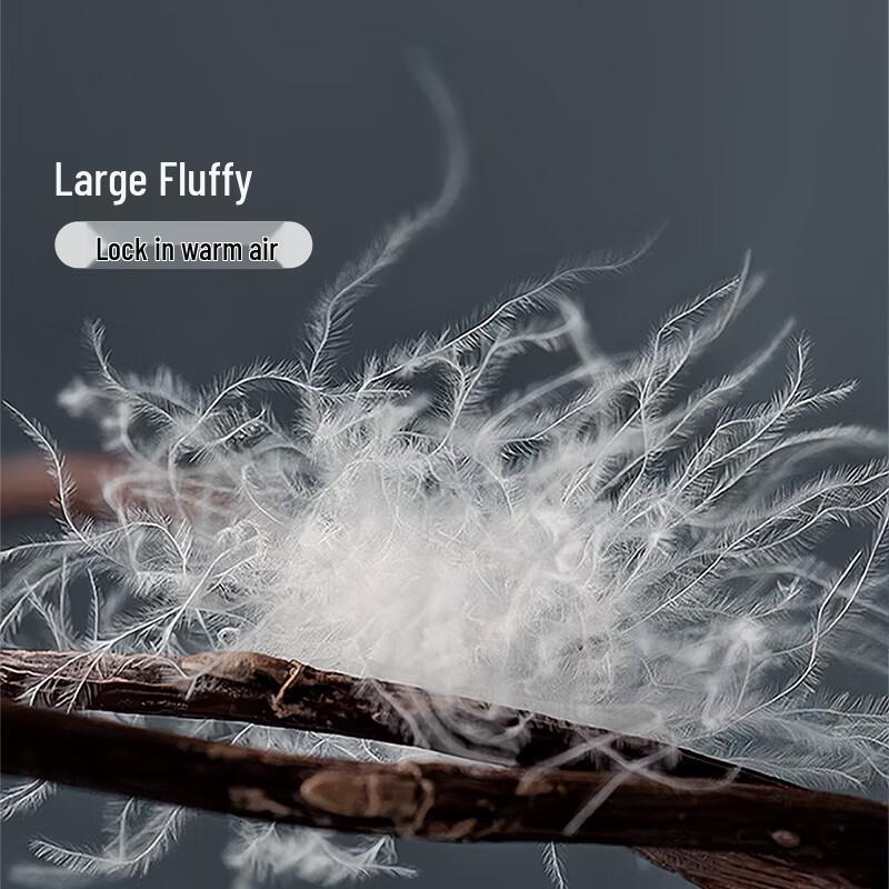 Fuanna 90% Grey Duck Down Winter Comforter
