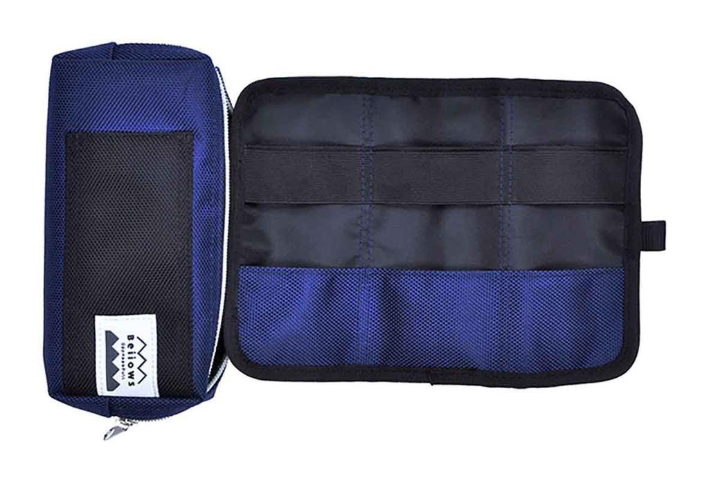 Concise Pen Case Bellows Navy 134114