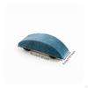 Chair Armrest Cushion with Clips Curved Pad Cushioned for Users