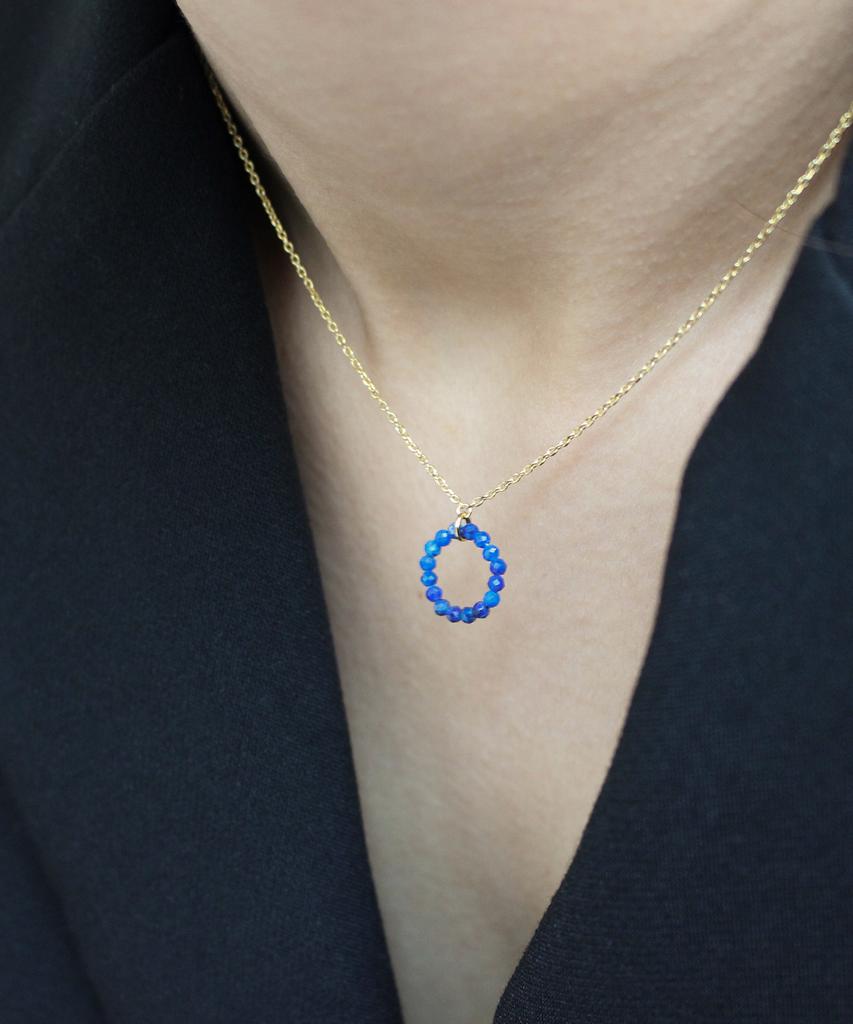 Madin'Ly Lapis Necklace