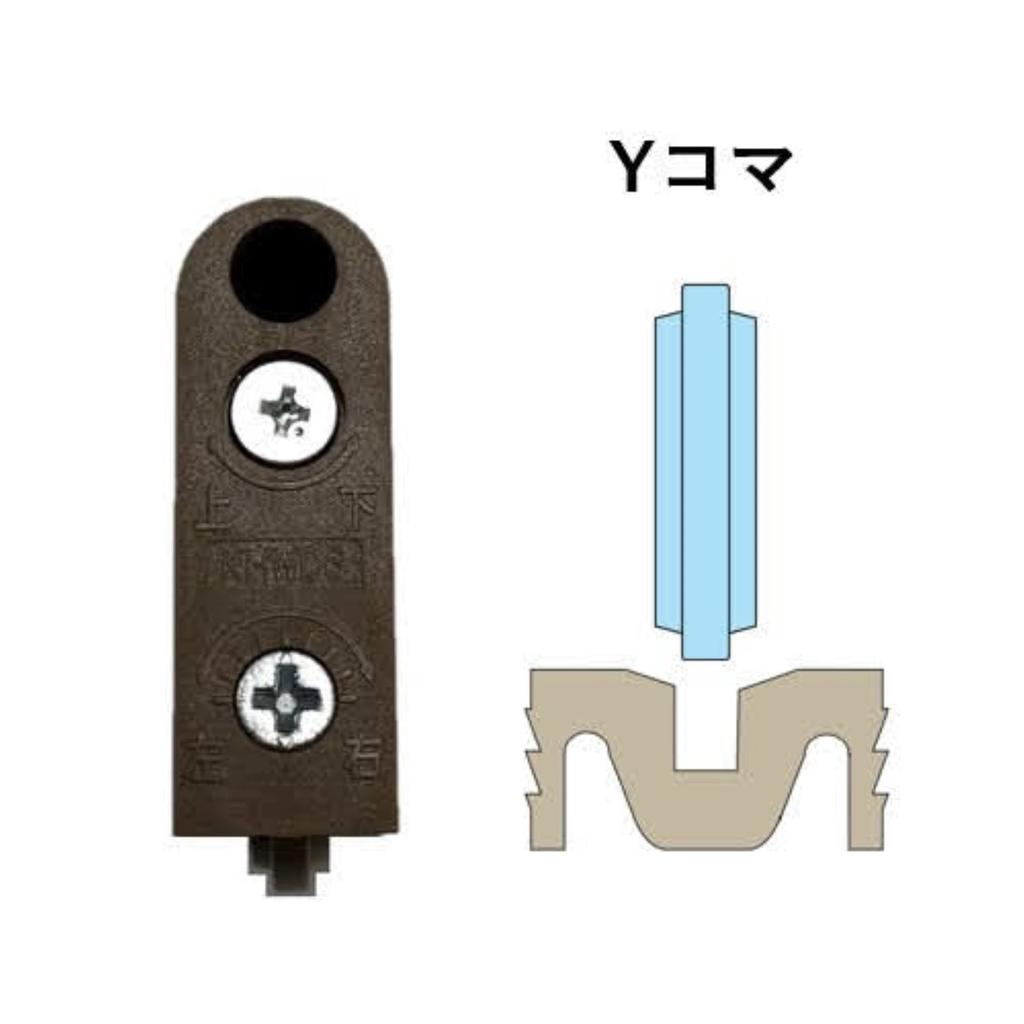 Keken Sales Replacement Door Car for Wooden Sliding Doors MD Color Width 17 X Height 50 X Length 56 Mm Rail Sliding Door 1 Piece Y-shaped KHWD6-Y35