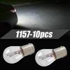 10pcs 1157 Light Bulb Auto Car Brake Stop Signal Turn Reverse Tail Lamp S25 12V Truck Motorcycle Battery Car Brake Lights Bulb