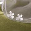 Female Niche Light Luxury Flower Earrings