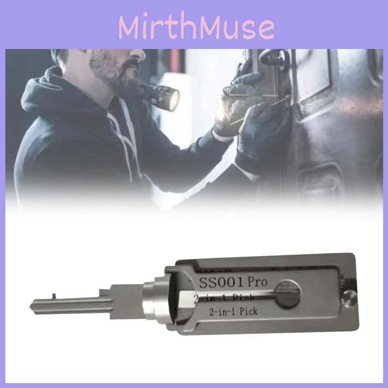 Perfekter Dekodierschlüssel-Match für Schlüsselpicking-Hakenwerkzeug Edelstahl Pro Ss001