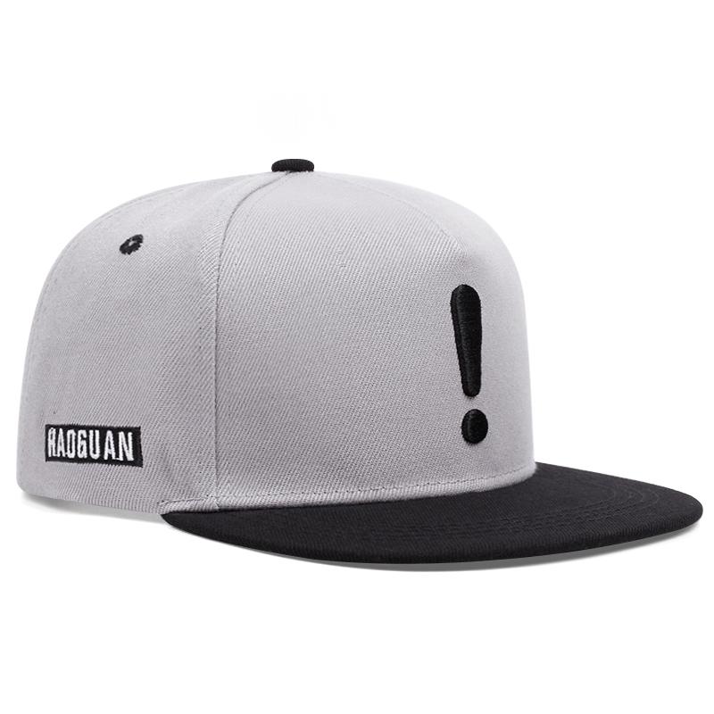 Men Women Exclamation Point Embroidery Baseball Cap Hip Hop Hat Summer Leisure Trucker Caps Unisex Snapback Hats