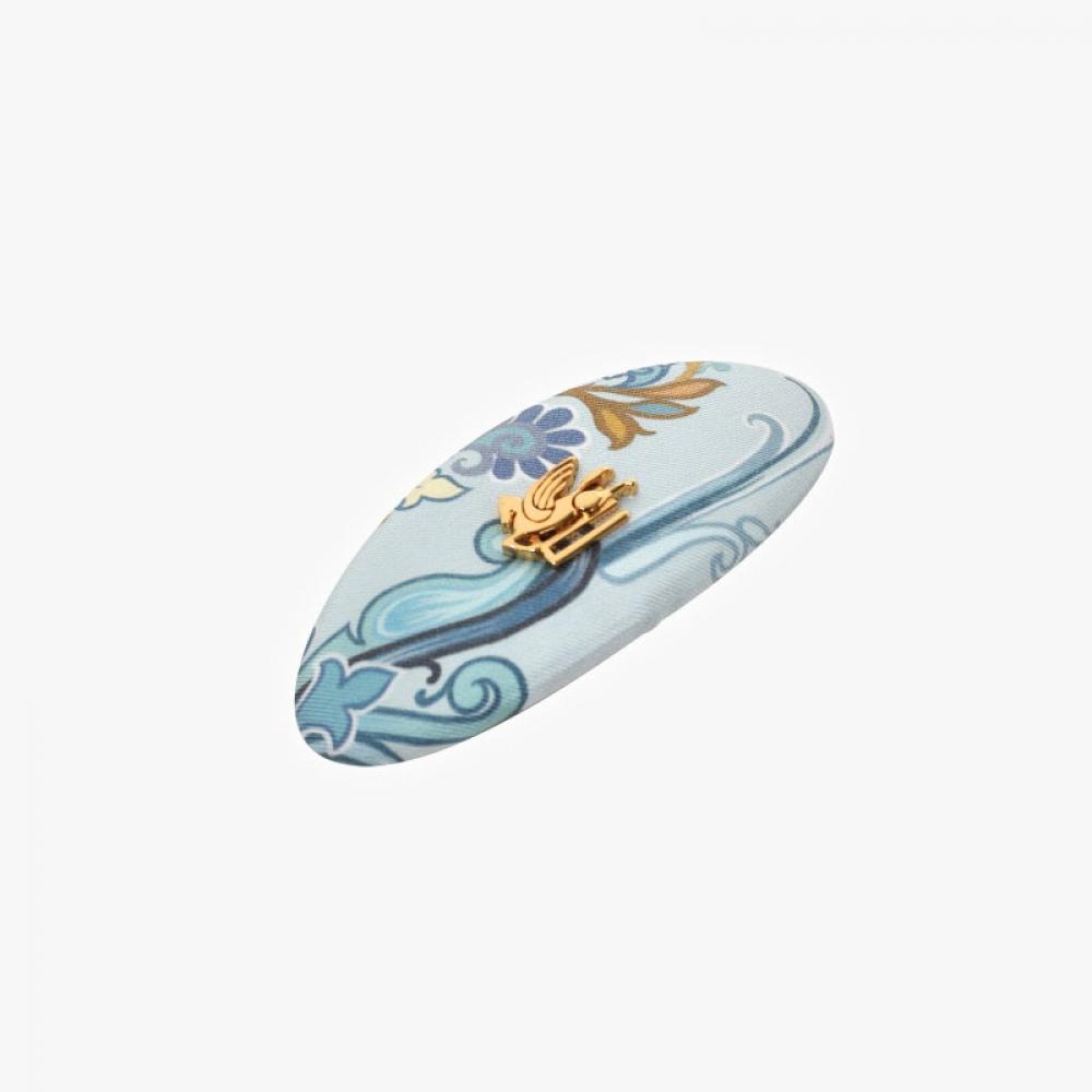 Etro Wf6b0002aa046 X0881 Floral Paisley Silk Hair Clip